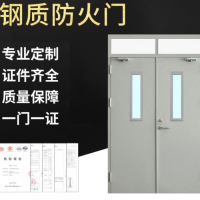 甲乙级钢制防火门 可过消防 隔热耐火阻燃钢制防火门