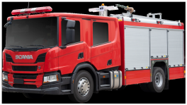 4吨水罐泡沫消防车