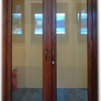 甲乙级对开断桥铝防火门