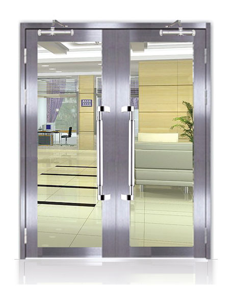 玻璃隔热防火门