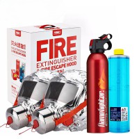 消防逃生四件套（600G干粉+逃生面具X2+水基环保逃生瓶） FTZ-100