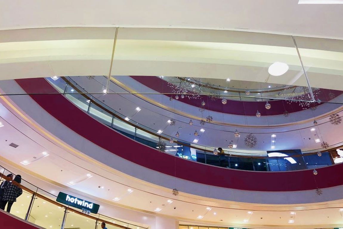 固定式玻璃挡烟垂壁