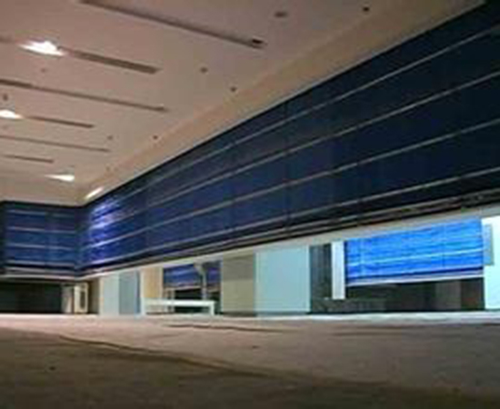 折叠提升式防火卷帘