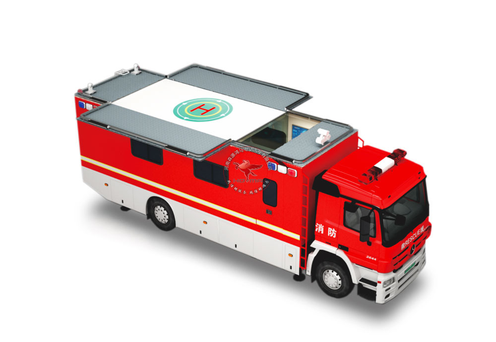 消防无人机保障车