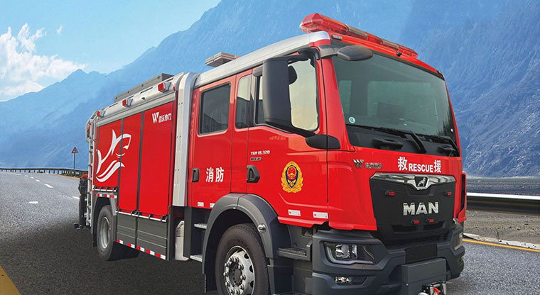 雷沃协力JY100型多功能抢险救援车