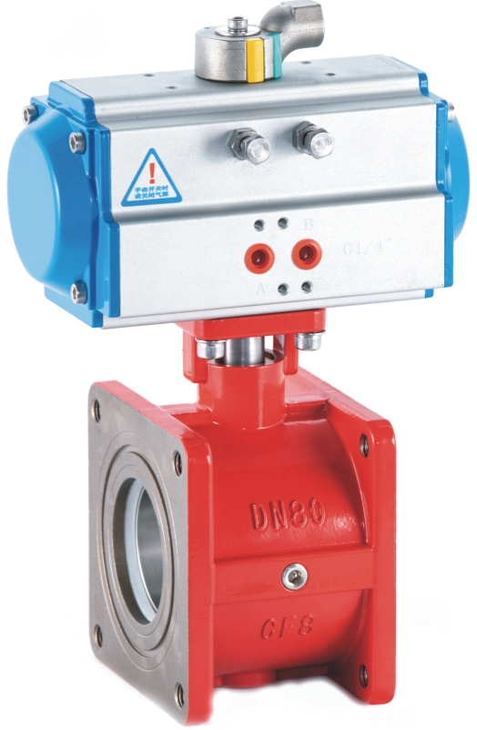 方法兰式气动球阀