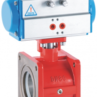 方法兰式气动球阀