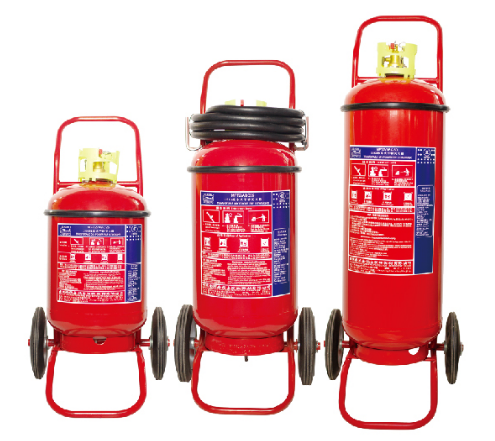 推车式干粉灭火器