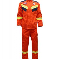 20款夏季应急消防抢险救援服轻薄款比武训练水域专用消防员速干