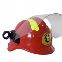 森林防火头盔带透气孔款