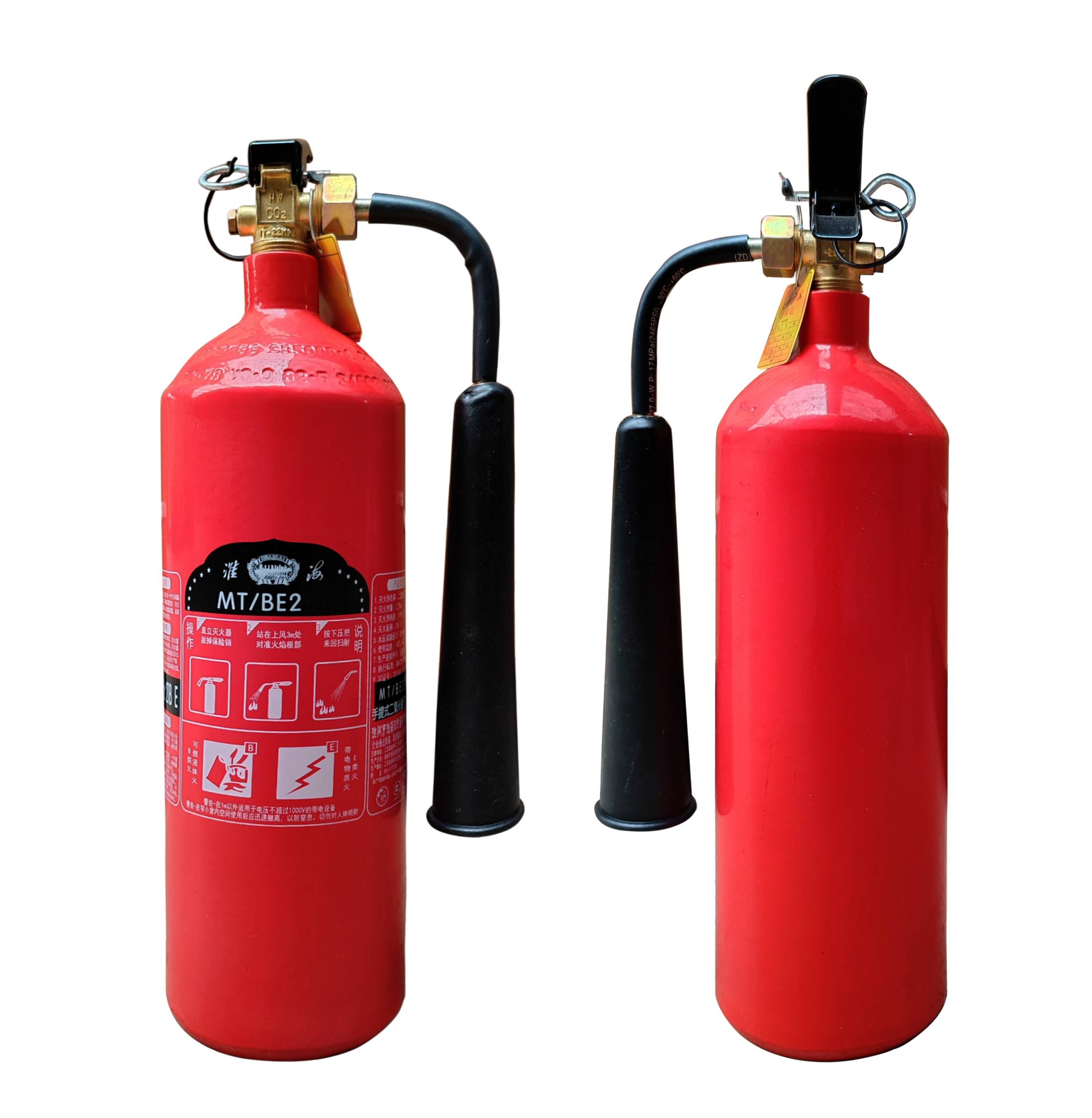 MTBE2型手提式二氧化碳灭火器