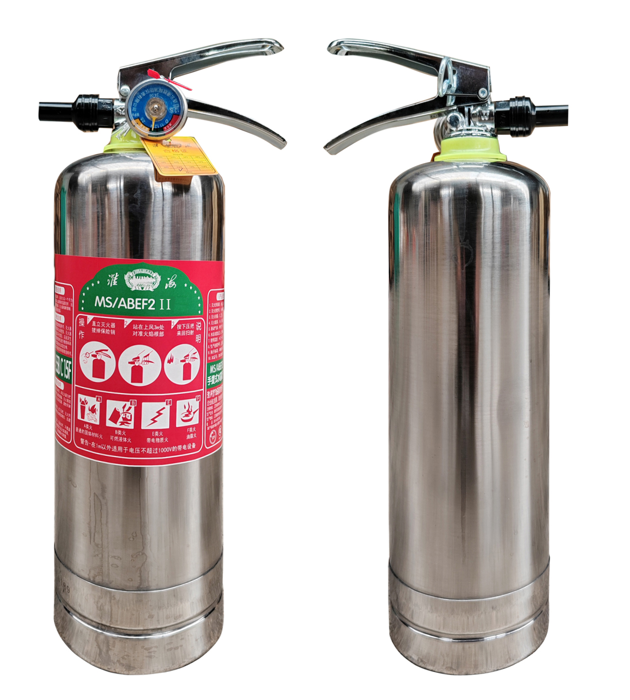 MSABEF2II型不锈钢手提式水基型灭火器